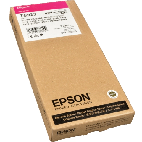 Tusz Epson T6923 do SureColor SC-T3000/5000/7000 | 110ml | Magenta